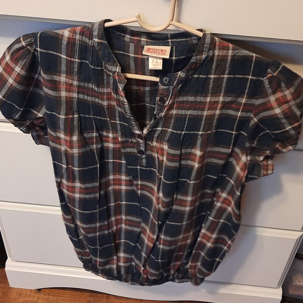 Mossimo 5 Button Top Great Condition - Picture 3 of 9